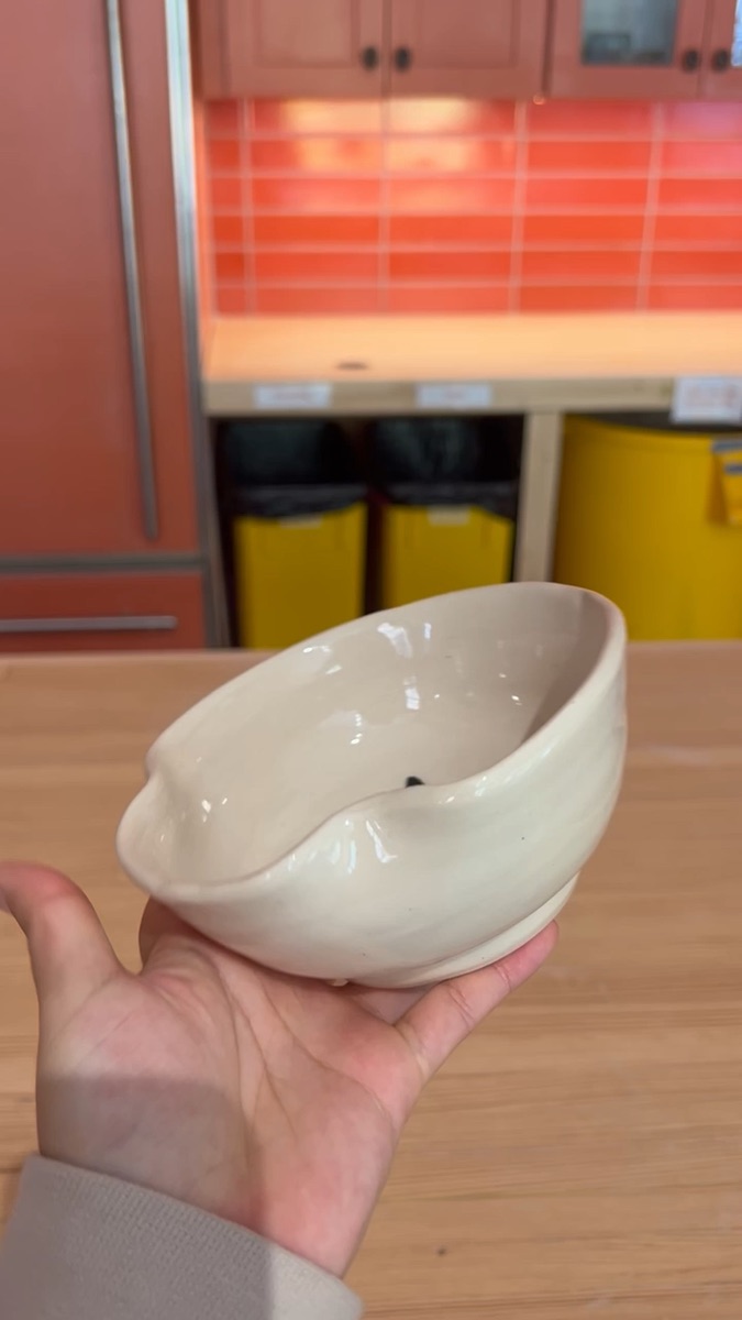 Centering clay on the wheel